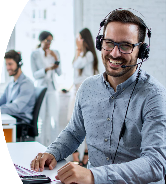 Call center team